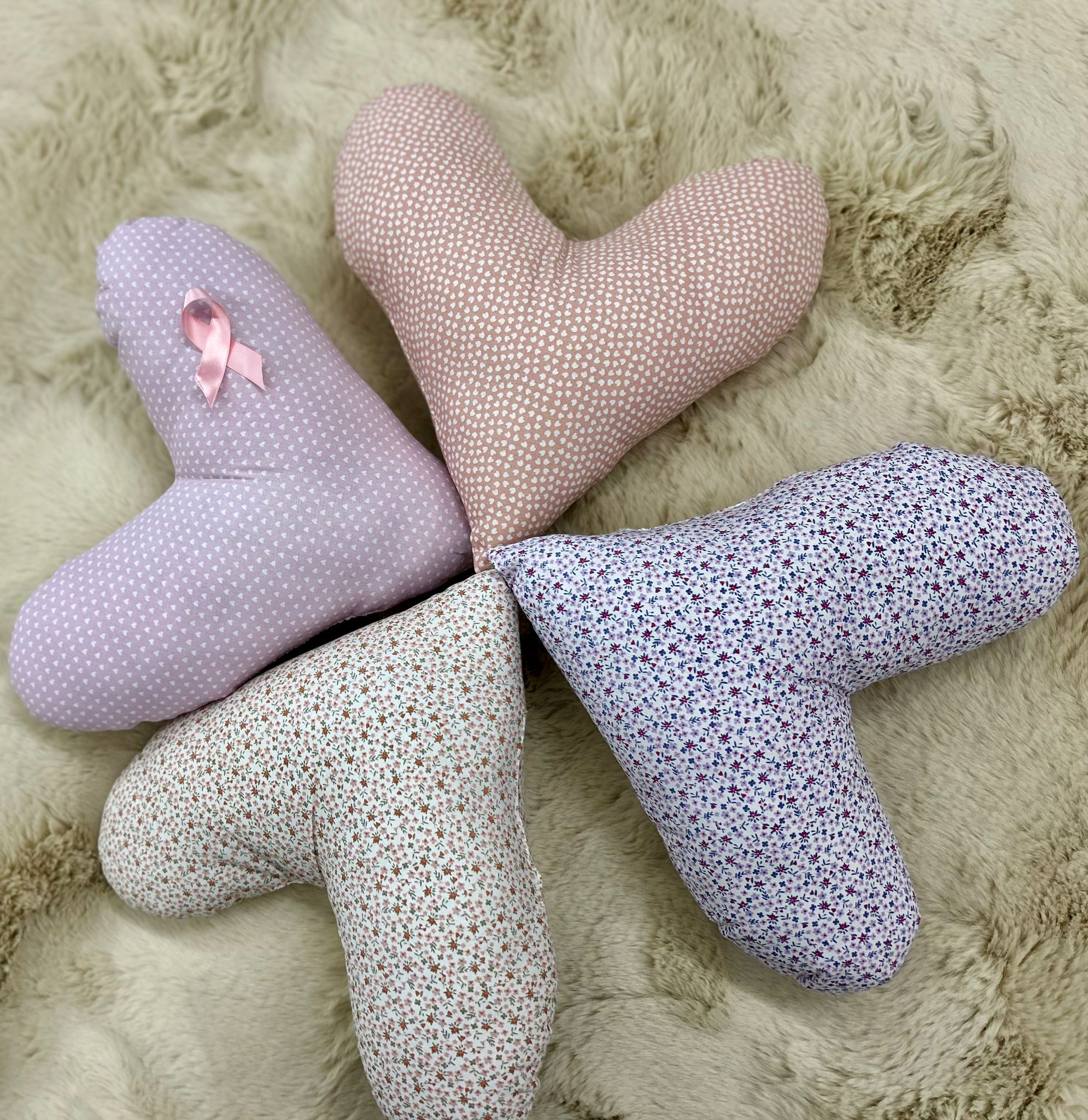 Réalisation coussin du coeur